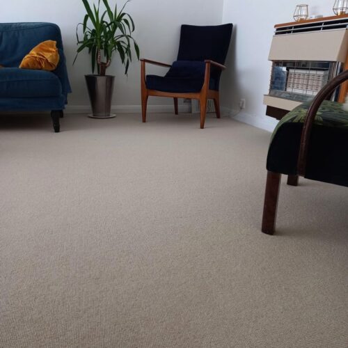 completed carpeted room